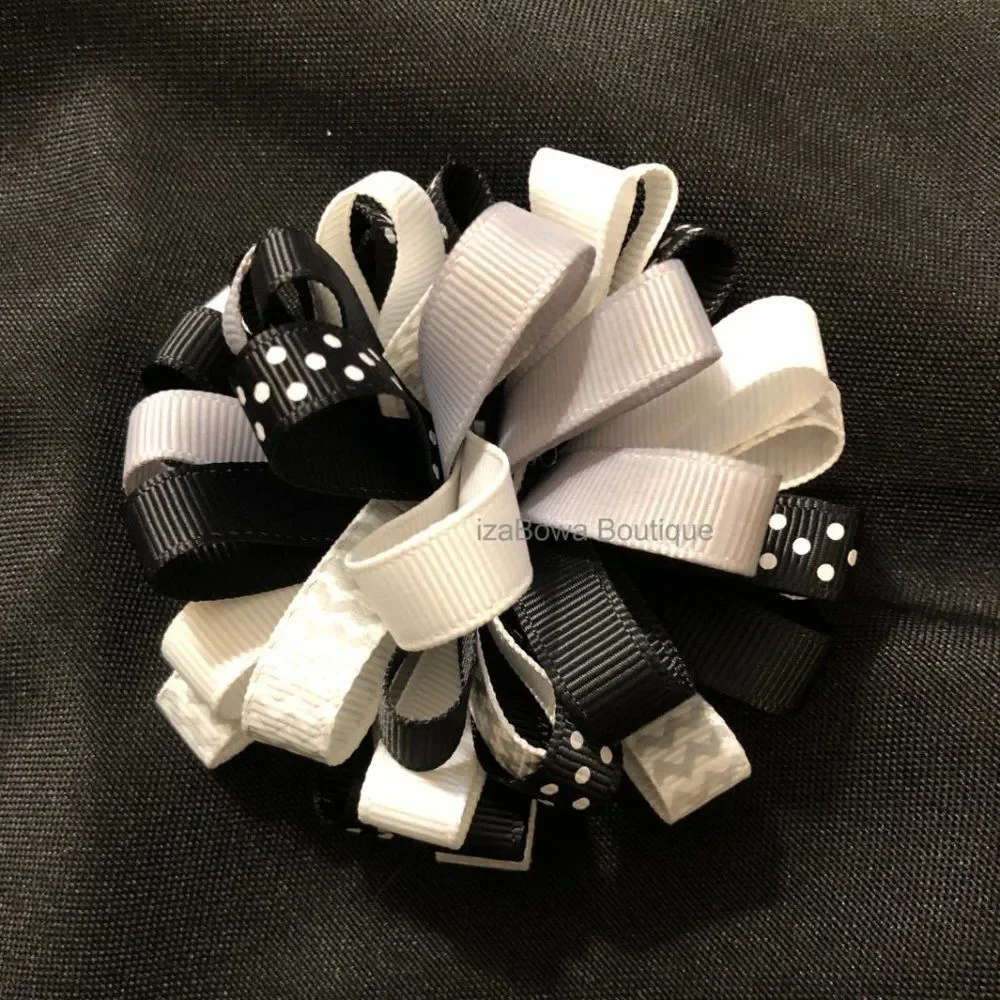 Black, White & Grey  3 1/2